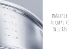 Set de 4 casseroles Beka Chef en inox 14, 16, 18 et 20cm