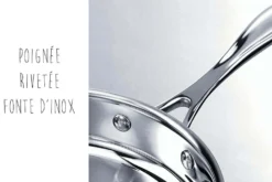 Set de 4 casseroles Beka Chef en inox 14, 16, 18 et 20cm
