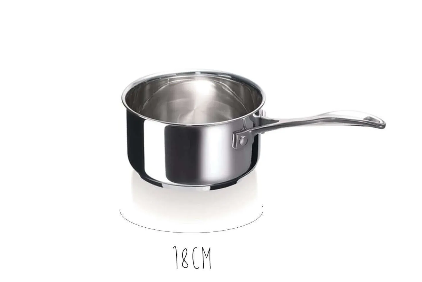 Set de 4 casseroles Beka Chef en inox 14, 16, 18 et 20cm