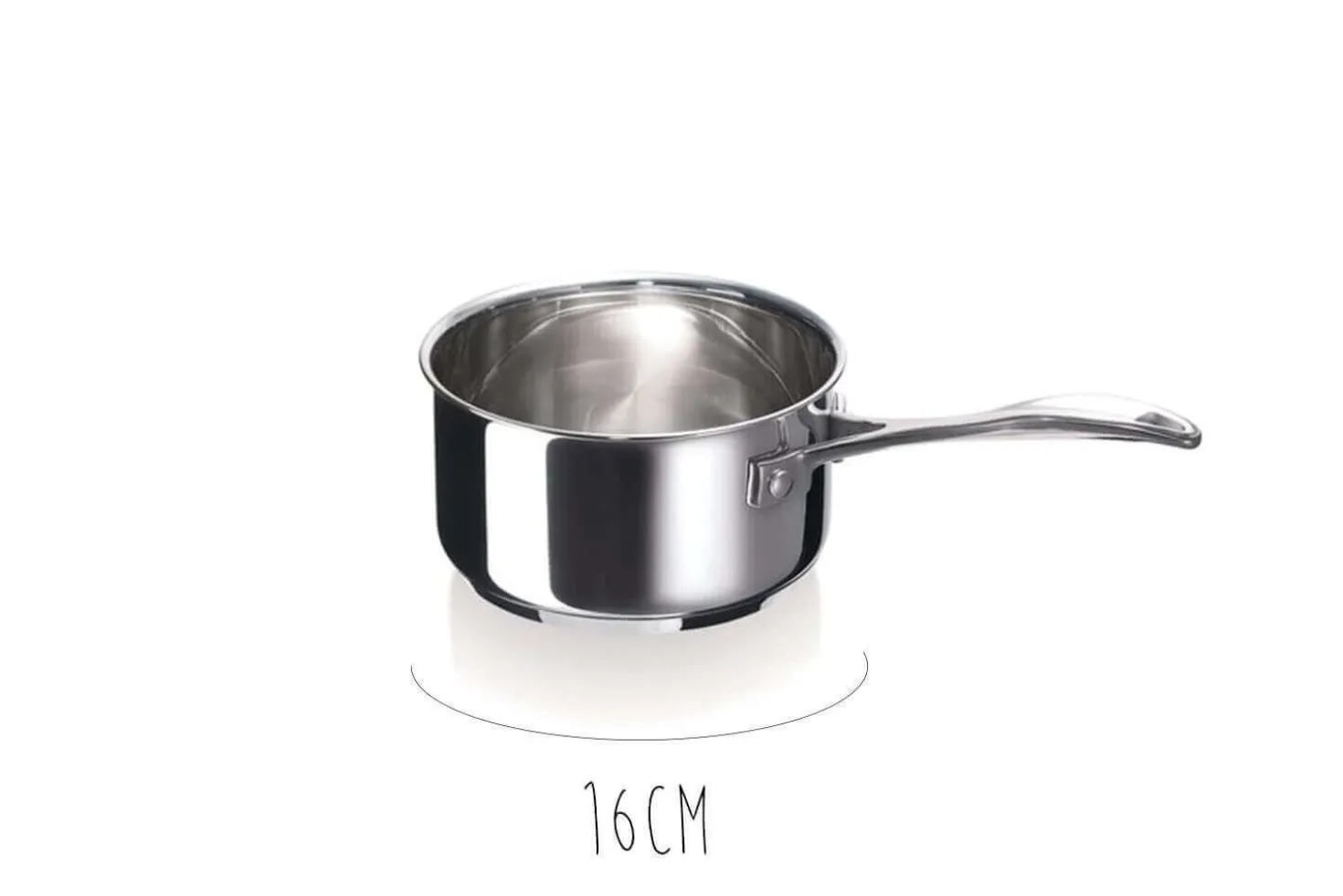 Set de 4 casseroles Beka Chef en inox 14, 16, 18 et 20cm