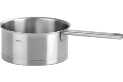 Set de 3 casseroles Cristel Strate Fixe en acier inox 18/10 - 16, 18 et 20cm