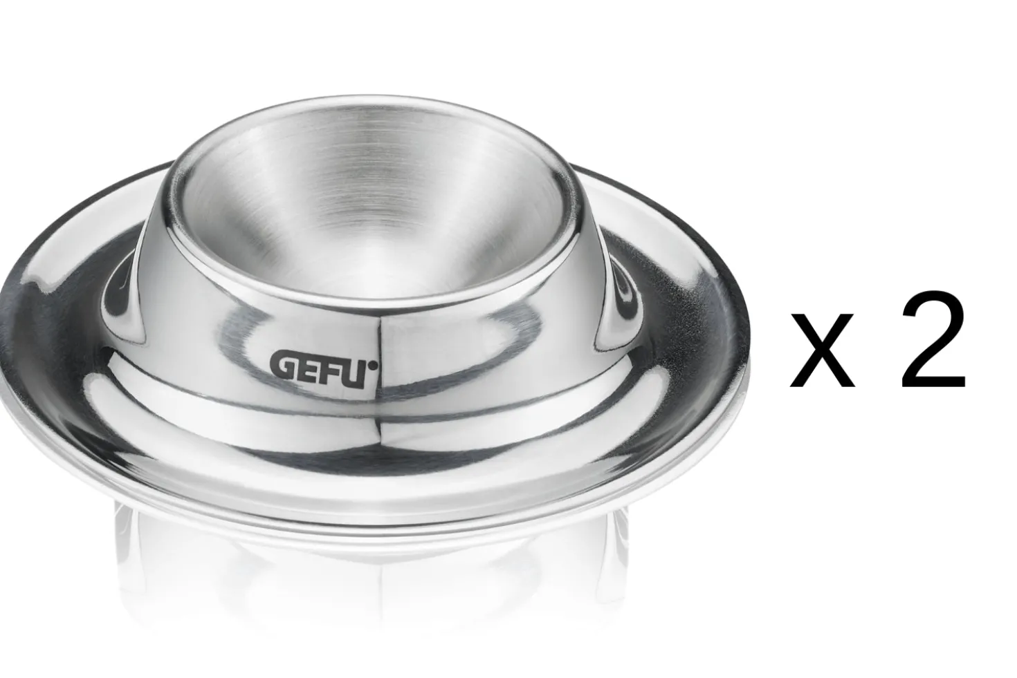 Set de 2 coquetiers Gefu Ovo