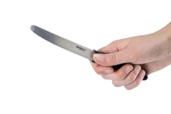 Set de 2 couteaux de cuisine universels Homey's Mölti SVART lame crantée 11cm