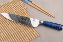 Set de 3 couteaux Kutoyama Blue Wave chef + universel + office