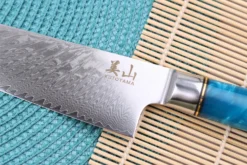 Set de 2 couteaux Kutoyama Damas Azur chef + universel