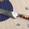 Set de 2 couteaux Kutoyama Damas nid d'abeille chef + office