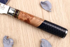 Set de 2 couteaux Kutoyama Damas nid d'abeille chef + office