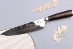 Set de 3 couteaux Kutoyama Pakka office + nakiri + chef