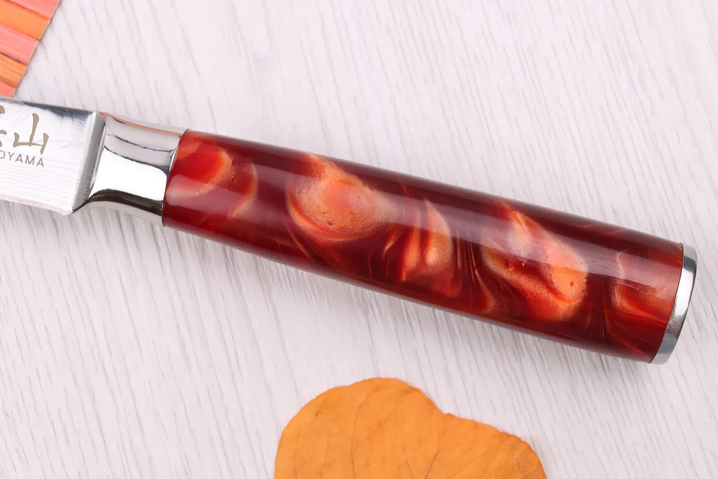 Set de 2 couteaux Kutoyama Red Flame chef + office