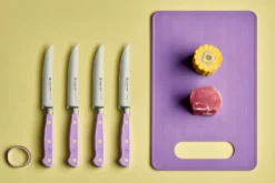 Set de 4 couteaux à steak Wusthof Classic Colour Purple Yam forgé lame 12cm