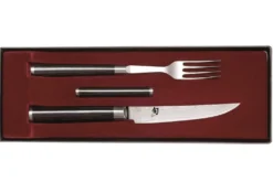 Set de couverts de table japonais KAI haut de gamme couteau + fourchette