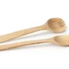 Set de 2 couverts à salade Continenta en bois d'hévéa 31cm