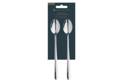 Set de 4 cuillères à café MasterClass en acier inox finition polie miroir 19,5cm