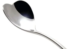 Set de 4 cuillères à glace cœur Alessi Big Love 17cm acier inox 18/10 design par Miriam Mirri