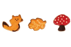 Set de 3 emporte-pièces Patisdécor forêt assortis en inox