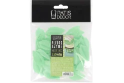Set de 50 feuilles de rose vertes Patisdécor en azyme