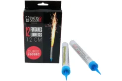 Set de 12 fontaines lumineuses Patisdécor Pro