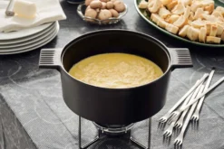 Set de 6 fourchettes à fondue au fromage Mono A acier inox