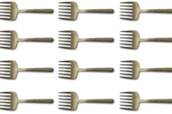 Set de 12 fourchettes râteau Culter Kodai 11,3cm