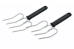 Set de 2 fourchettes à viande et volaille KitchenCraft en acier inoxydable