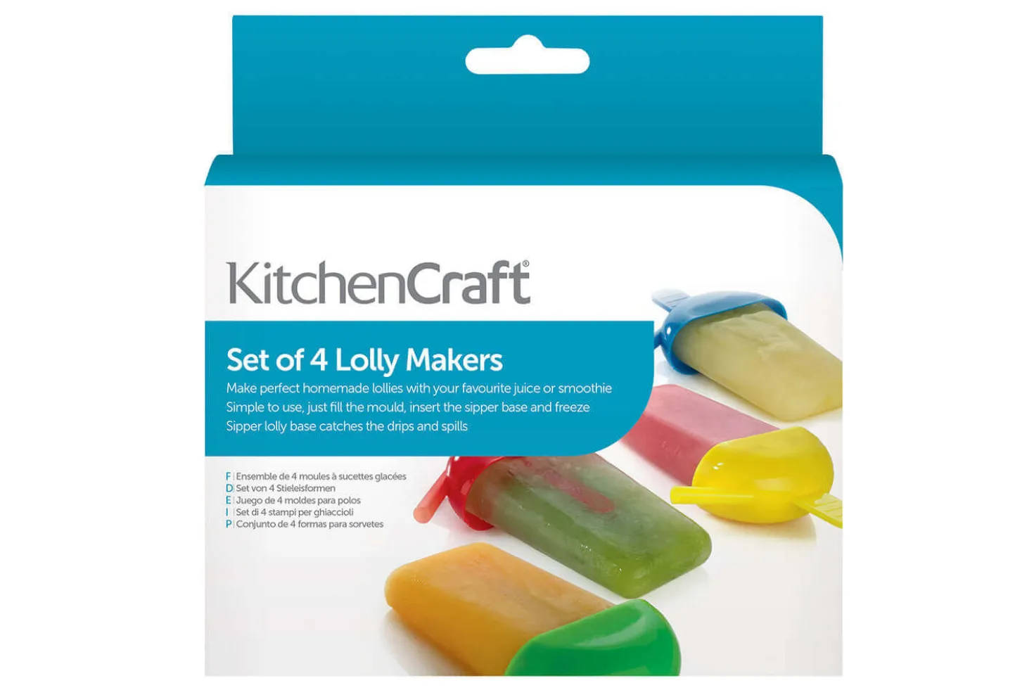 Set de 4 moules à glace KitchenCraft