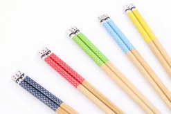 Set de 5 paires de baguettes chinoises en bambou Kutoyama - Modèle 8