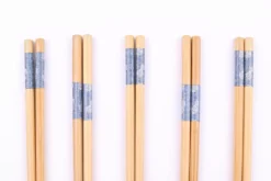 Set de 5 paires de baguettes chinoises en bambou Kutoyama - Modèle 5