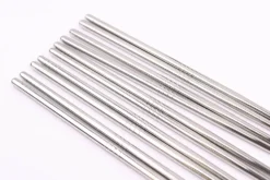 Set de 5 paires de baguettes chinoises Kutoyama en inox 24cm