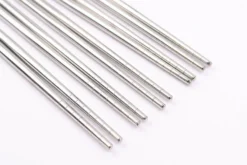 Set de 5 paires de baguettes chinoises Kutoyama en inox 24cm