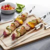 Set de 5 piques à brochettes Gefu en inox 45cm