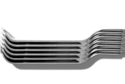 Set de 6 piques à brochettes OXO en acier inoxydable réutilisables