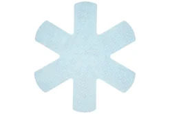 Set de 3 protections KitchenCraft pour poêles antiadhérentes en polyester bleu
