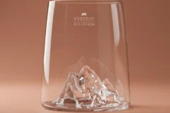 Set de 4 shooters Alaskan Maker Topographic en verre cristallin