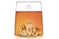 Set de 4 shooters Alaskan Maker Topographic en verre cristallin
