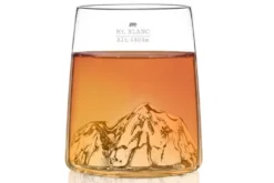 Set de 4 shooters Alaskan Maker Topographic en verre cristallin