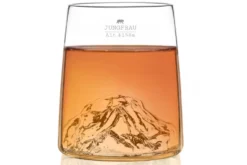 Set de 4 shooters Alaskan Maker Topographic en verre cristallin Swiss Edition