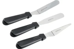 Set de 3 spatules KitchenCraft en acier inoxydable