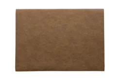 Set de table Asa Selection caramel en cuir végétal 46x33cm