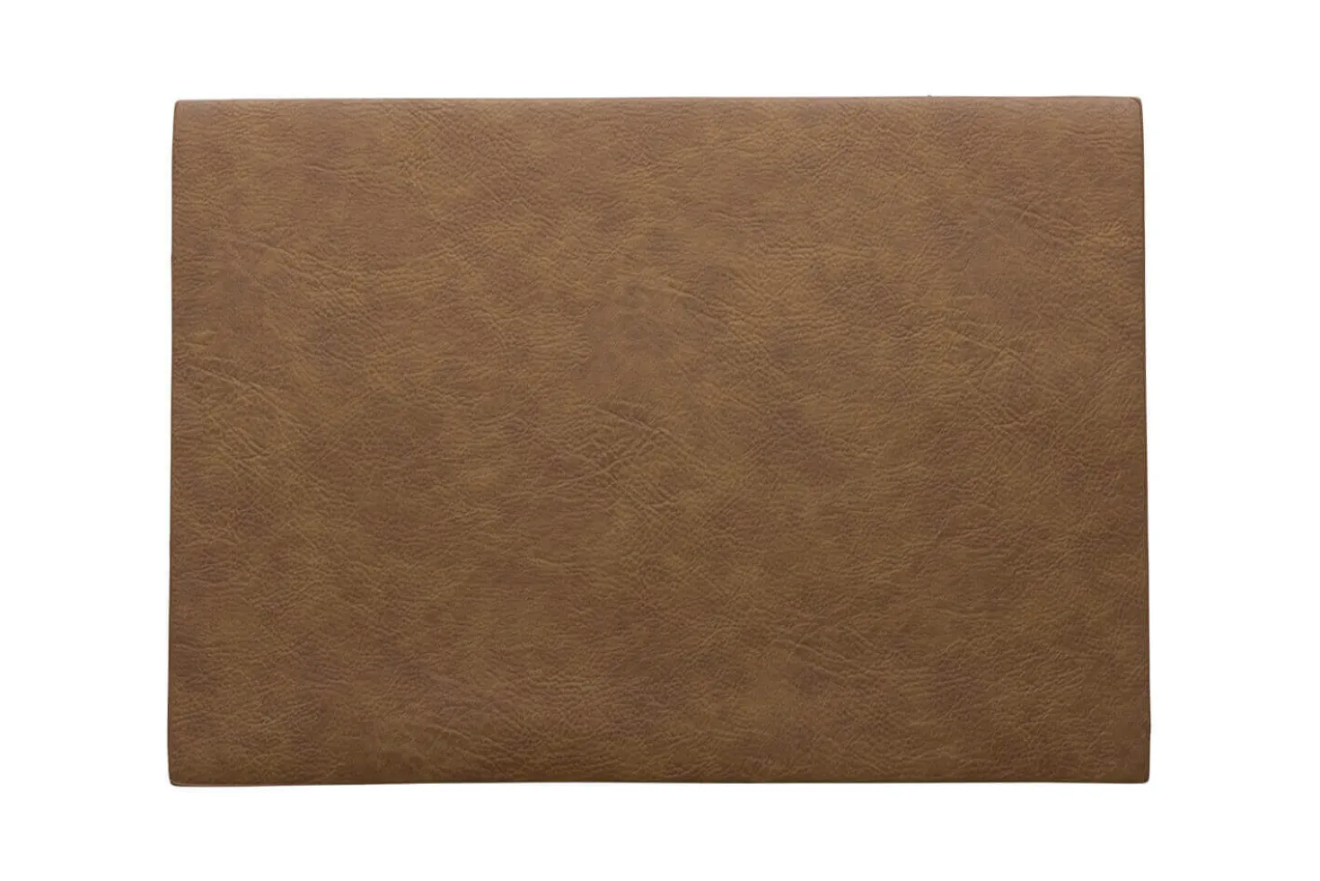 Set de table Asa Selection caramel en cuir végétal 46x33cm