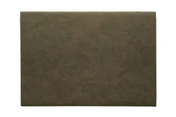 Set de table Asa Selection kaki en cuir végétal 46x33cm