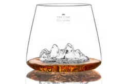 Set de 2 verres à spiritueux Alaskan Maker Topographic Tre Cime & Mont Rosa en verre cristallin