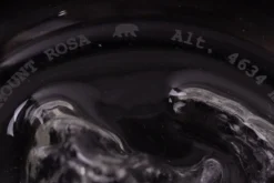 Set de 2 verres à spiritueux Alaskan Maker Topographic Tre Cime & Mont Rosa en verre cristallin
