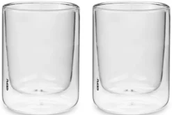 Set de 2 verres thermostatiques Gefu Mira faits main 235ml