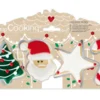 Set 4 emporte-pièces Scrapcooking en fer blanc - Noël