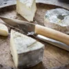 Set à fromage Opinel couteau lame 12,5cm + fourchette inox