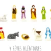Set 4 fèves santon pour galette des rois