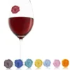 Set 8 marque-verres Vacu Vin Cépages