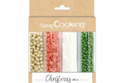 Set 4 tubes décors sucrés Scrapcooking Christmas Mix - 70g