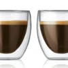 Set 2 verres Bodum Pavina 8cl double paroi