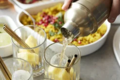 Shaker à cocktail Point Virgule 750ml en inox doré